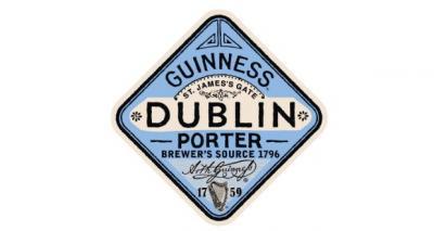 Guinness Dublin Porter Etiket